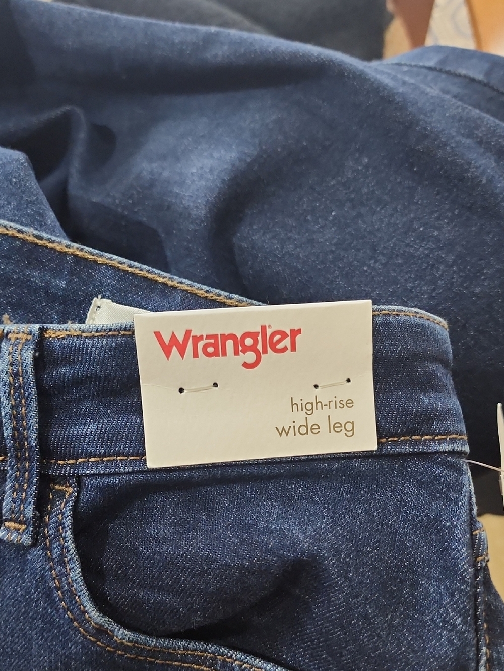 Wrangler Wide Leg Flare Jeans In Paisley New With Tags - Picture 12 of 13